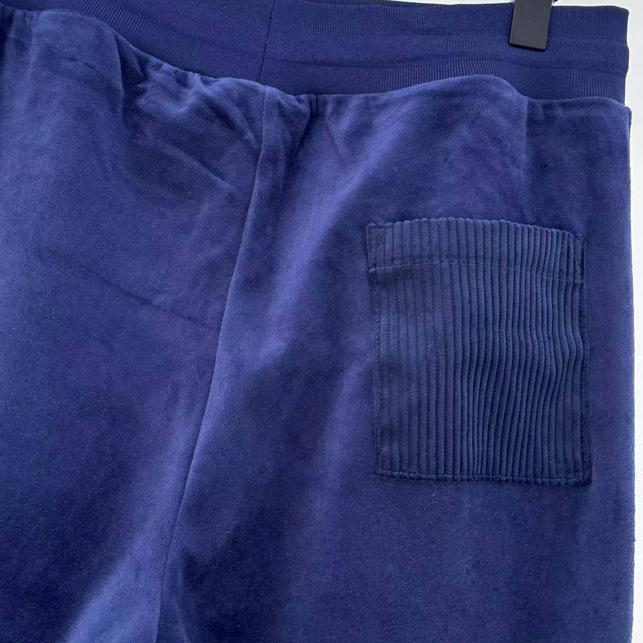 Louis Vuitton Chic Velvet Track Pants  - DesignerGu