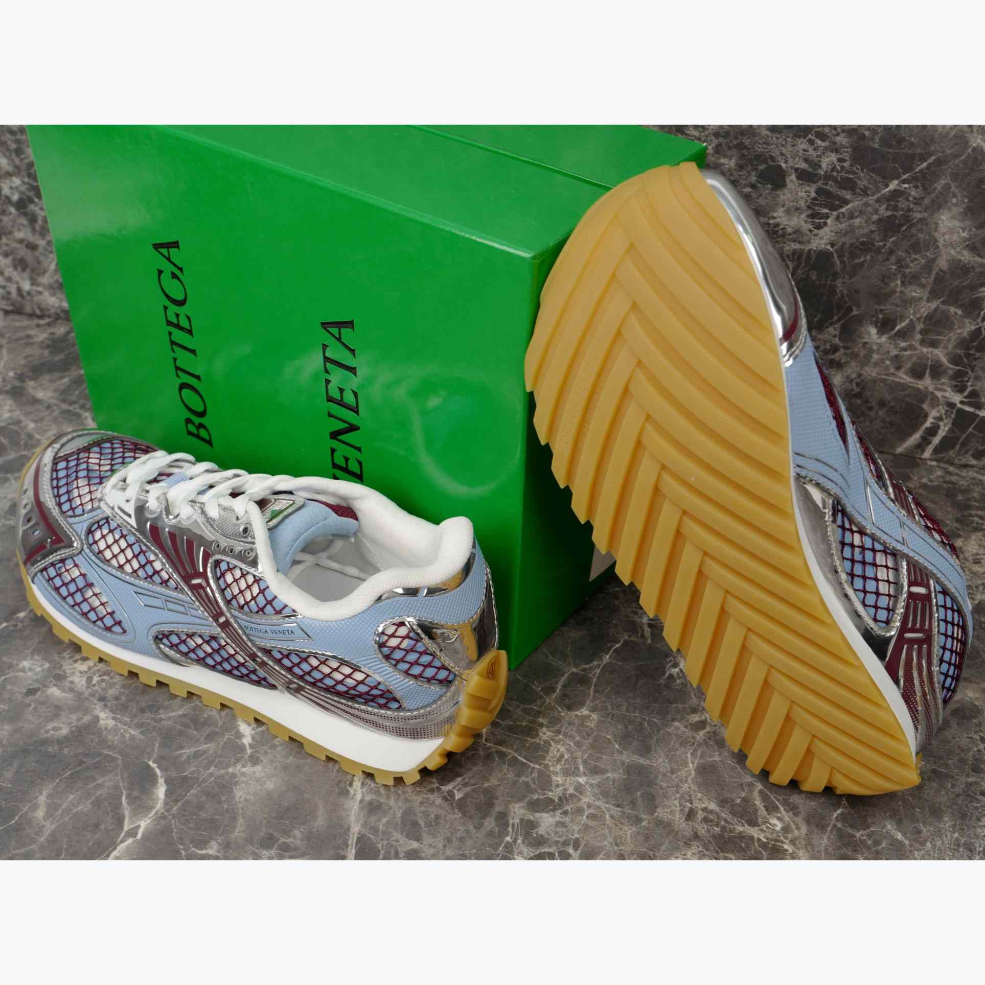 Bottega Veneta Orbit  Sneaker - DesignerGu