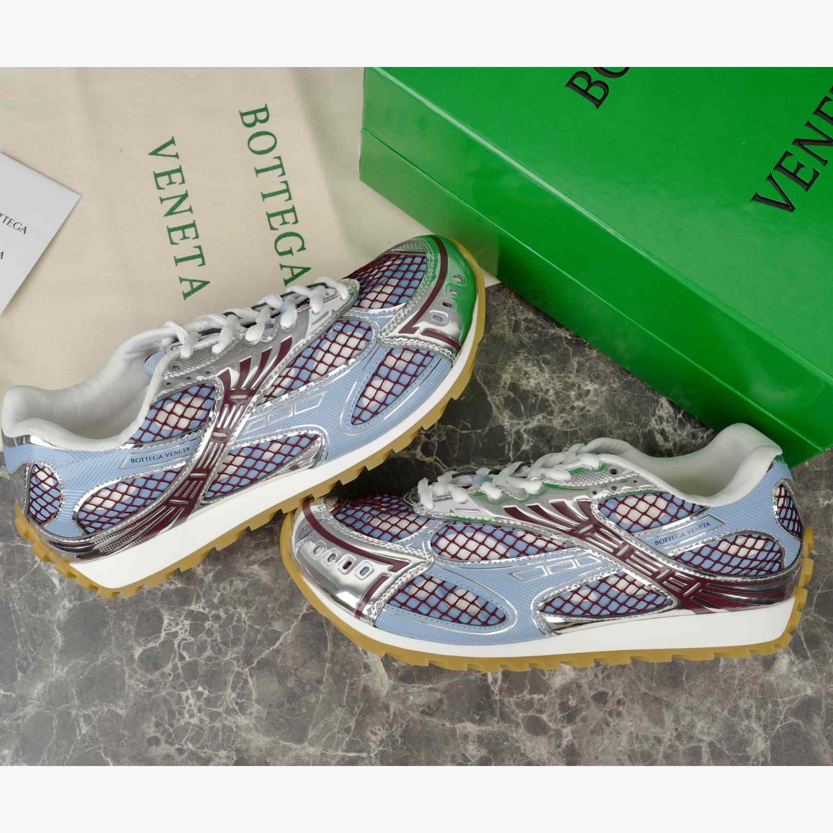 Bottega Veneta Orbit  Sneaker - DesignerGu