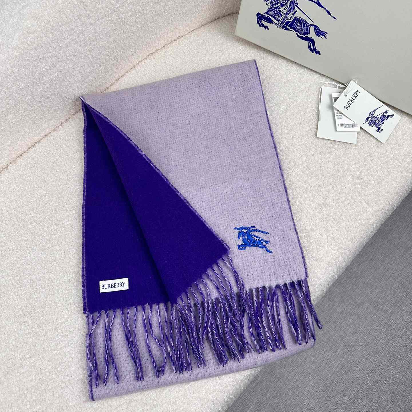 Burberry Reversible Cashmere Scarf - DesignerGu