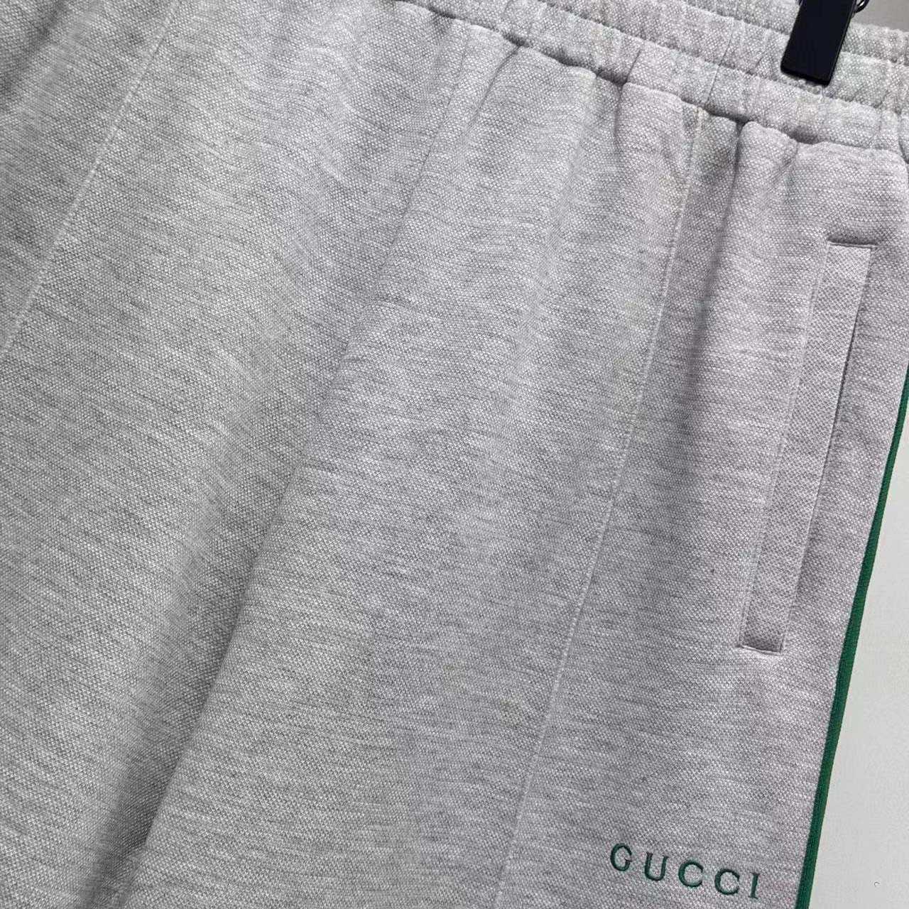 Gucci Cotton Piquet Double Sportswear Pant - DesignerGu