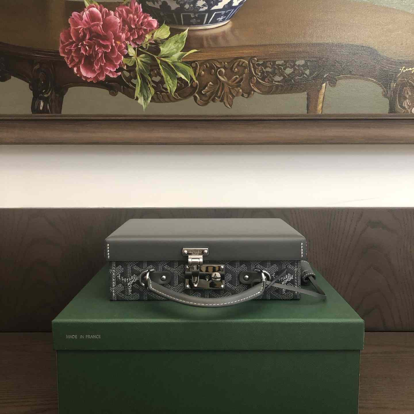 Goyard Goyardine Grand Hotel Trunk Bag    - DesignerGu