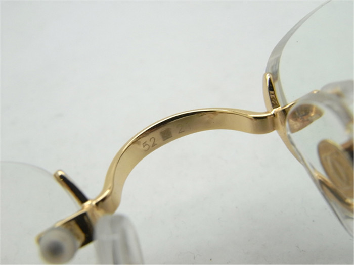 Cartier 2820829 Eyeglasses In Gold - DesignerGu