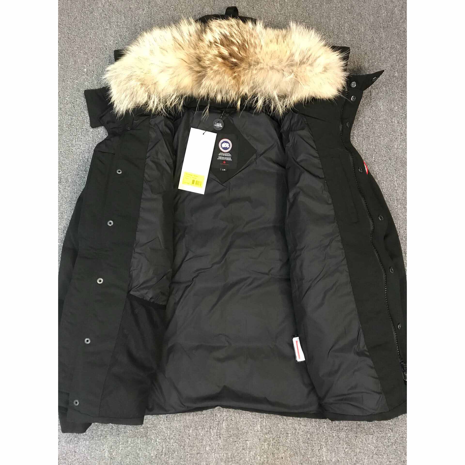 Canada Goose Black Down Jacket - 