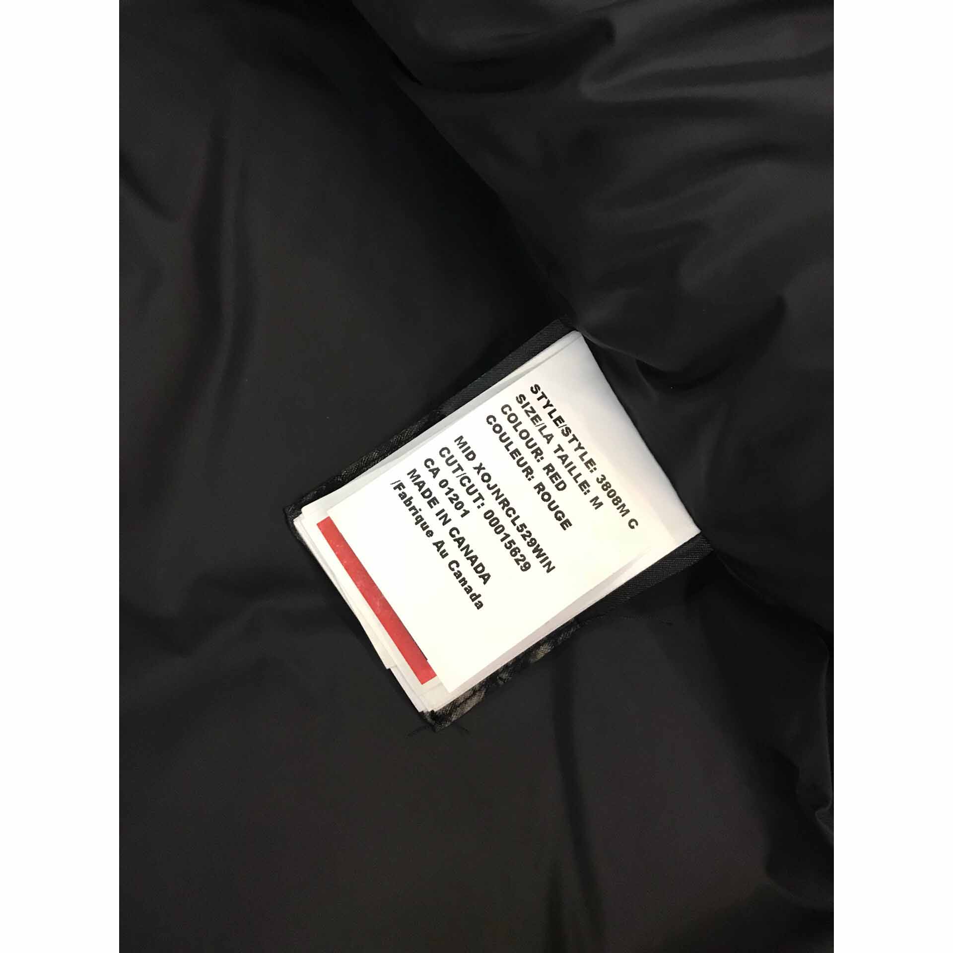 Canada Goose Black Down Jacket - 