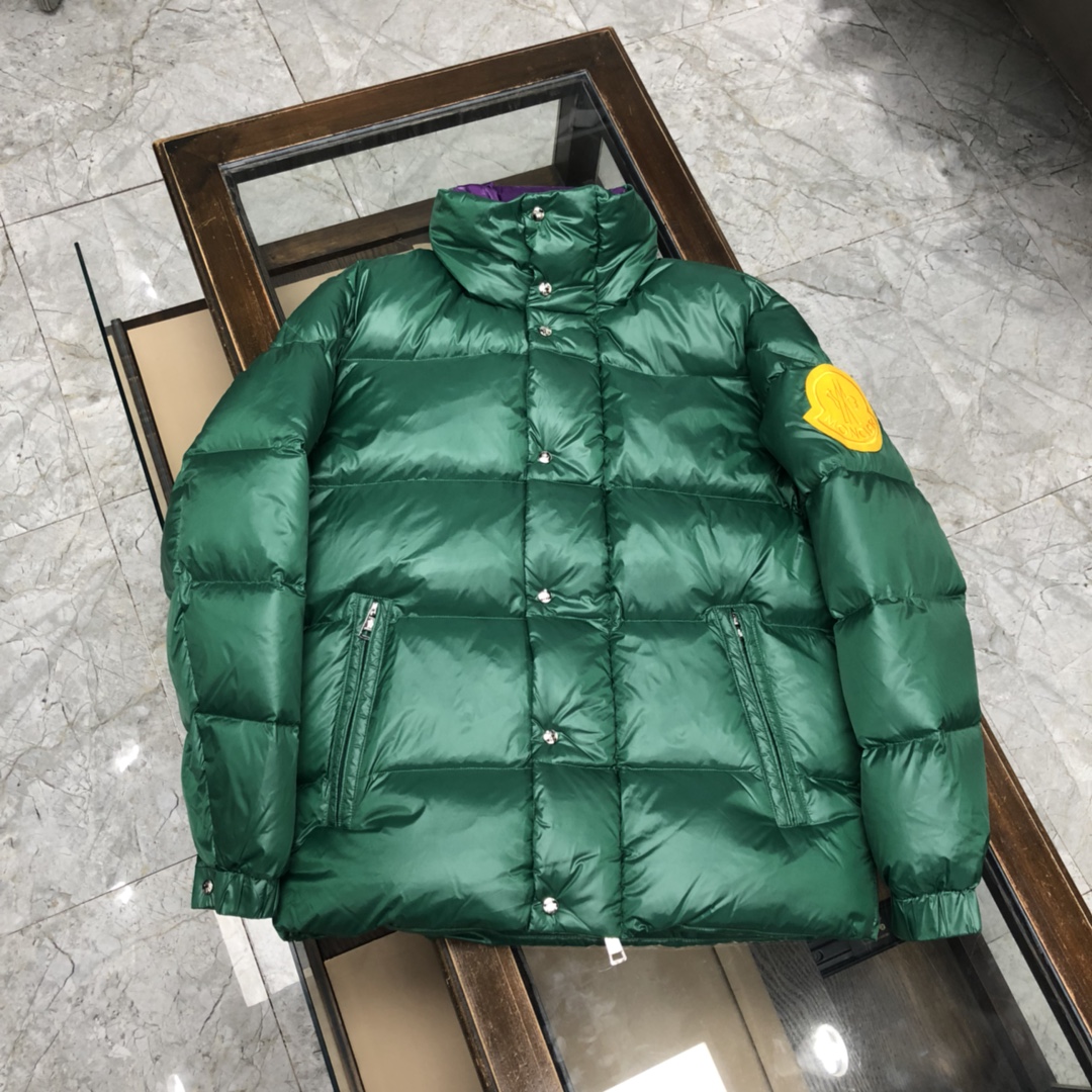 Moncler Down Jacket Blue/Green - 