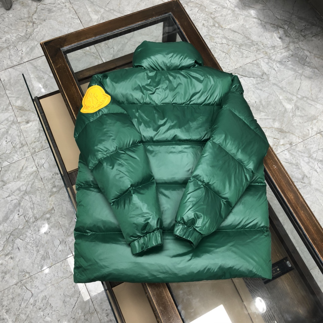 Moncler Down Jacket Blue/Green - 