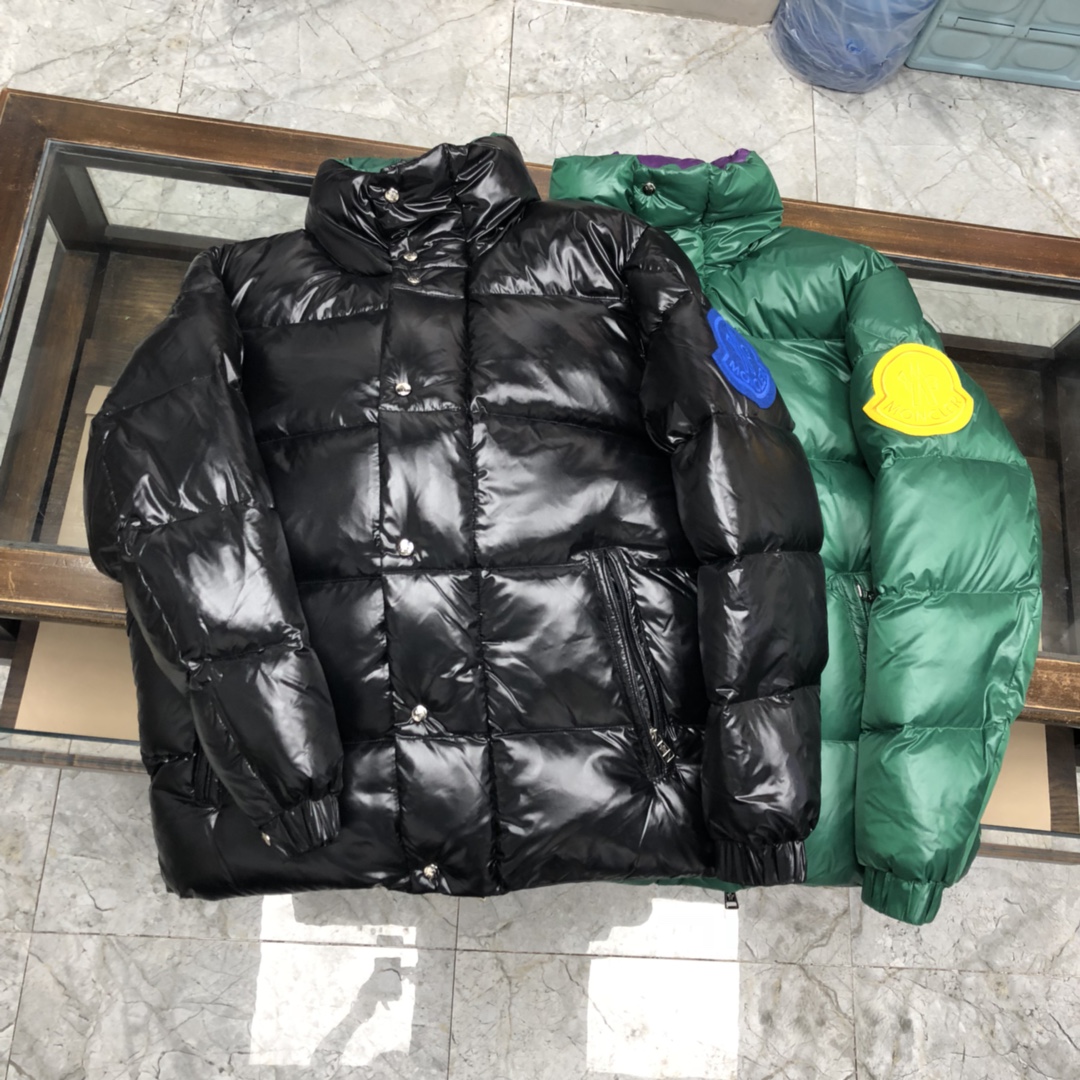 Moncler Down Jacket Blue/Green - 