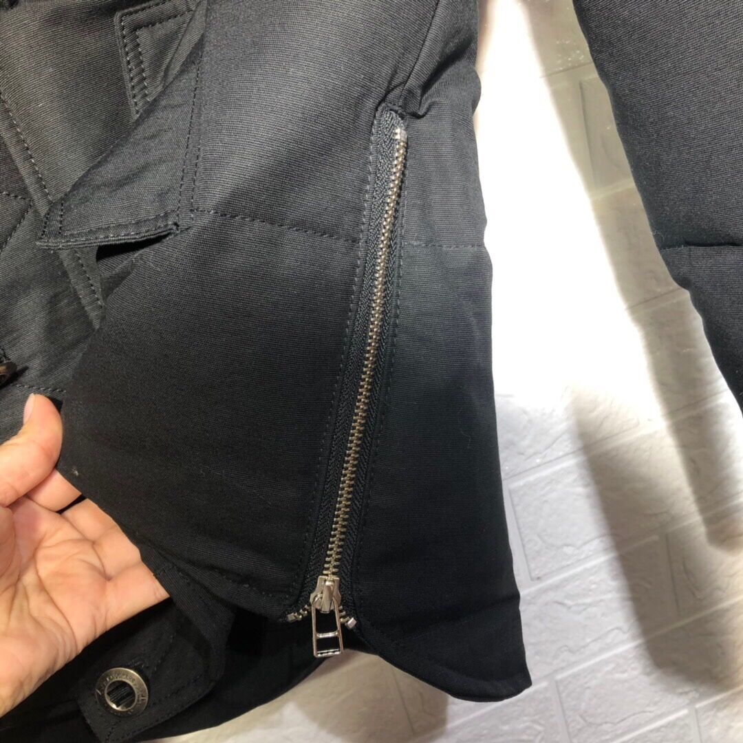 Moose Knuckles  Black Down Jacket  - 
