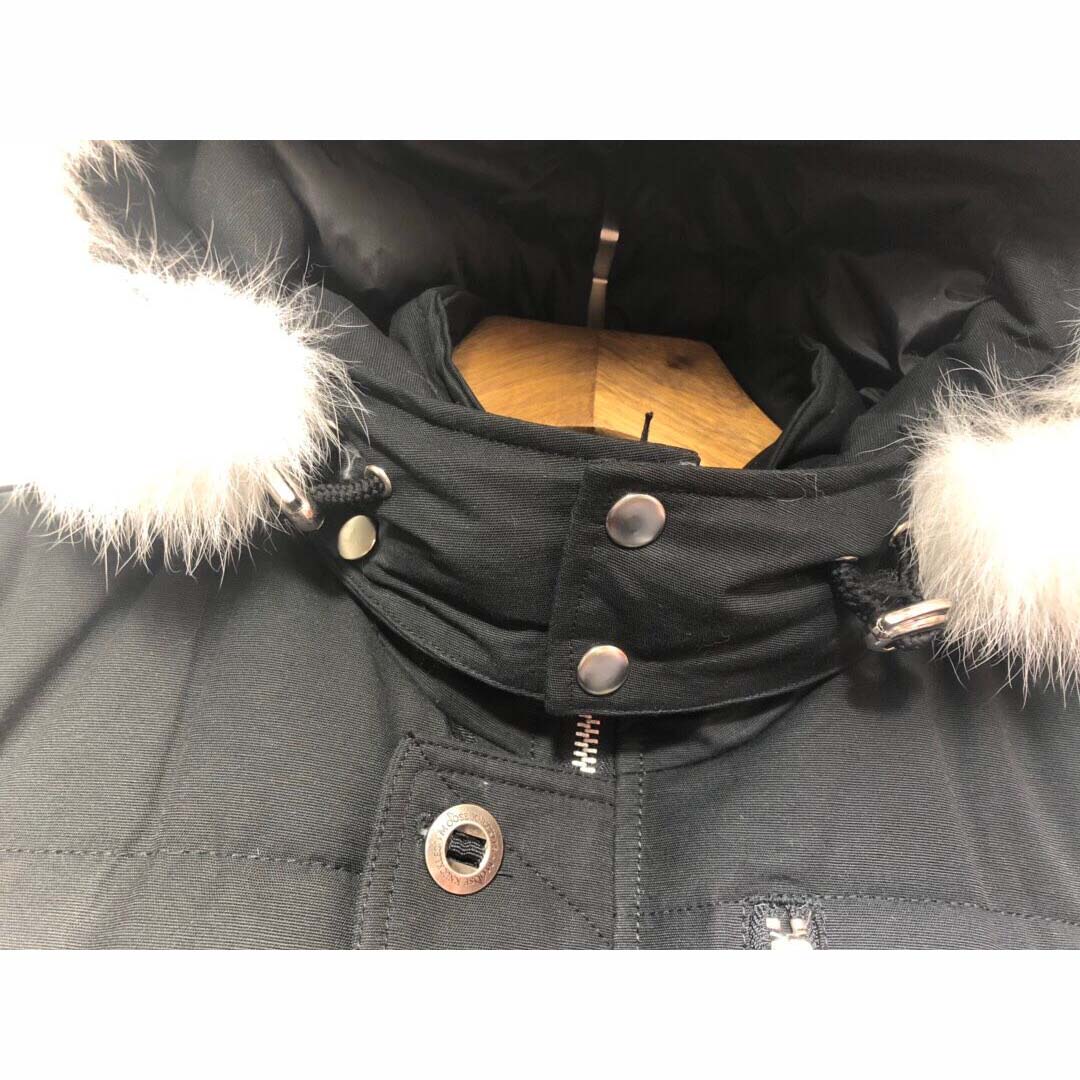 Moose Knuckles  Black Down Jacket  - 