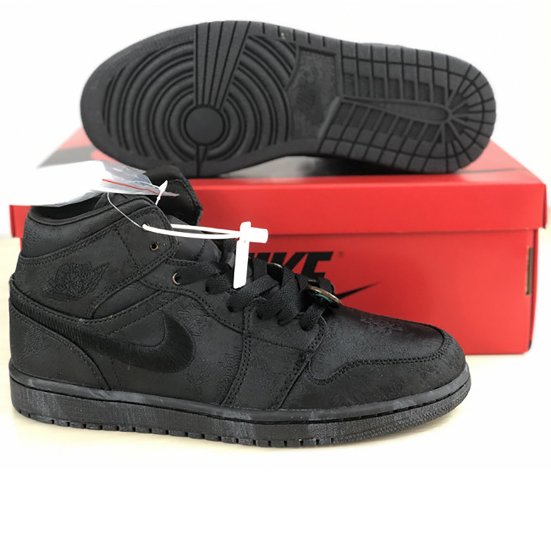Jordan Clot X AJ1 Mid GPX "Fearless" Black - 