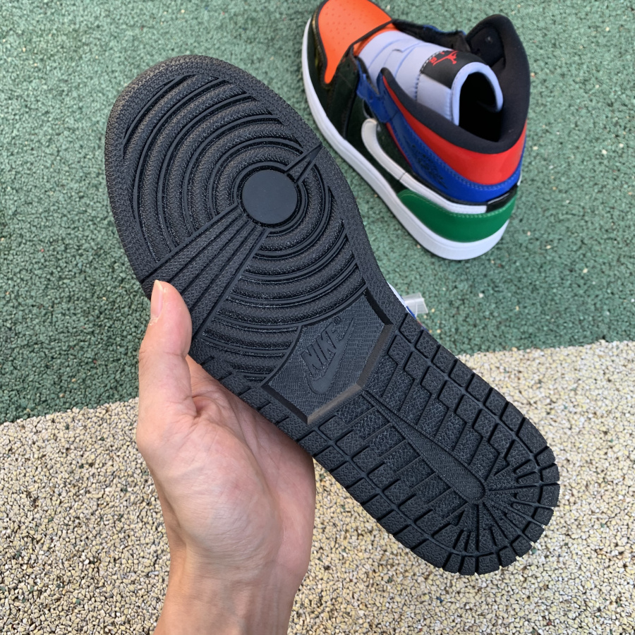Jordan Air 1 Mid SE “Multicolor Patent” - DesignerGu