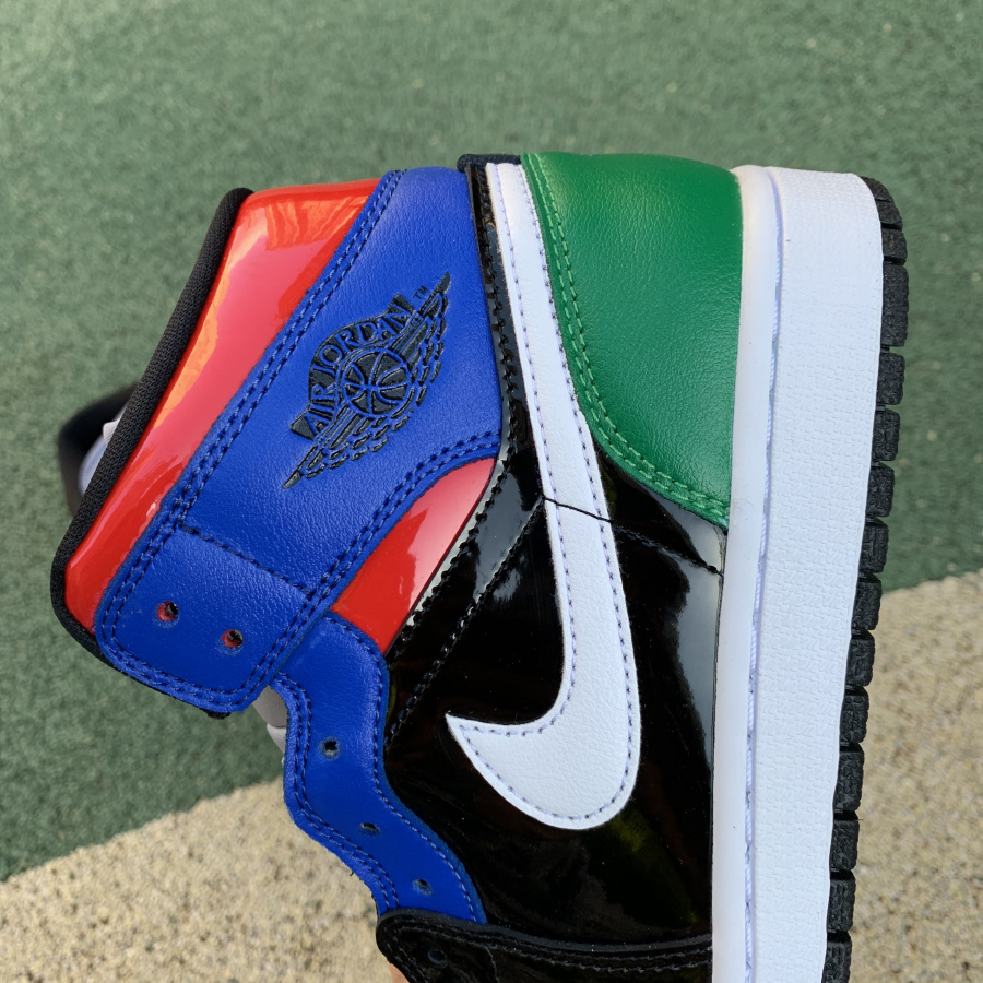 Jordan Air 1 Mid SE “Multicolor Patent” - DesignerGu