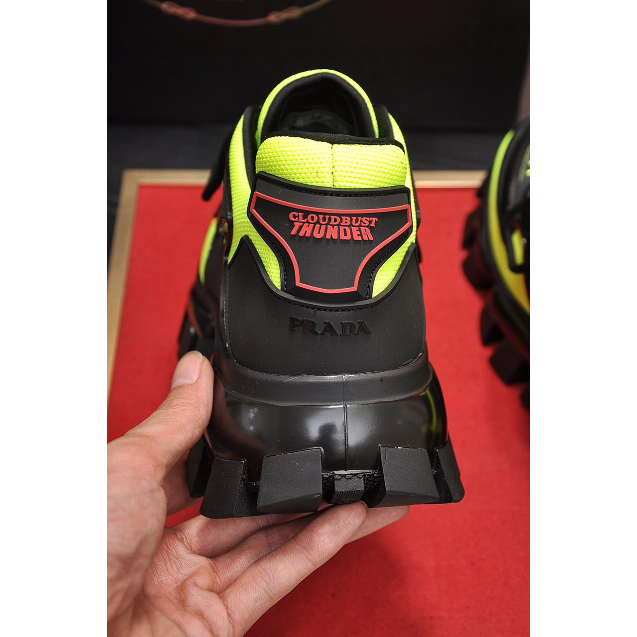 Prada Cloudbust Thunder Knit Sneakers  - 