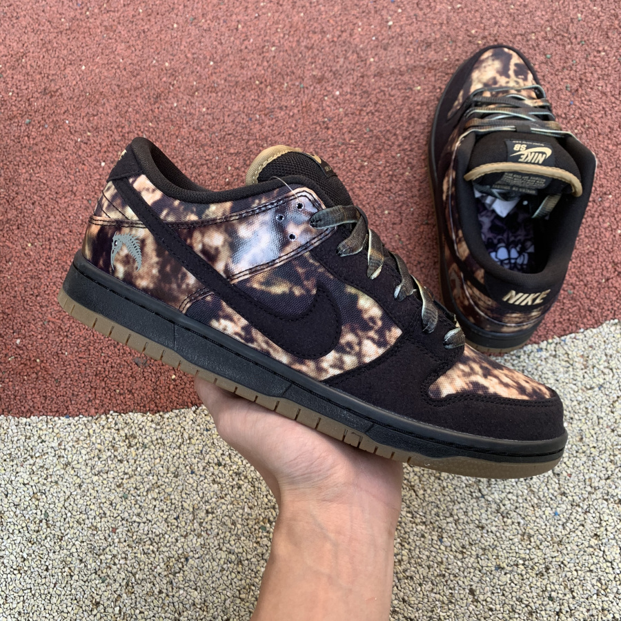 Nike Dunk SB Low Pushead Premium Pushead 2 Black/Black-Filbert 2020 Newest 536356-002 - DesignerGu