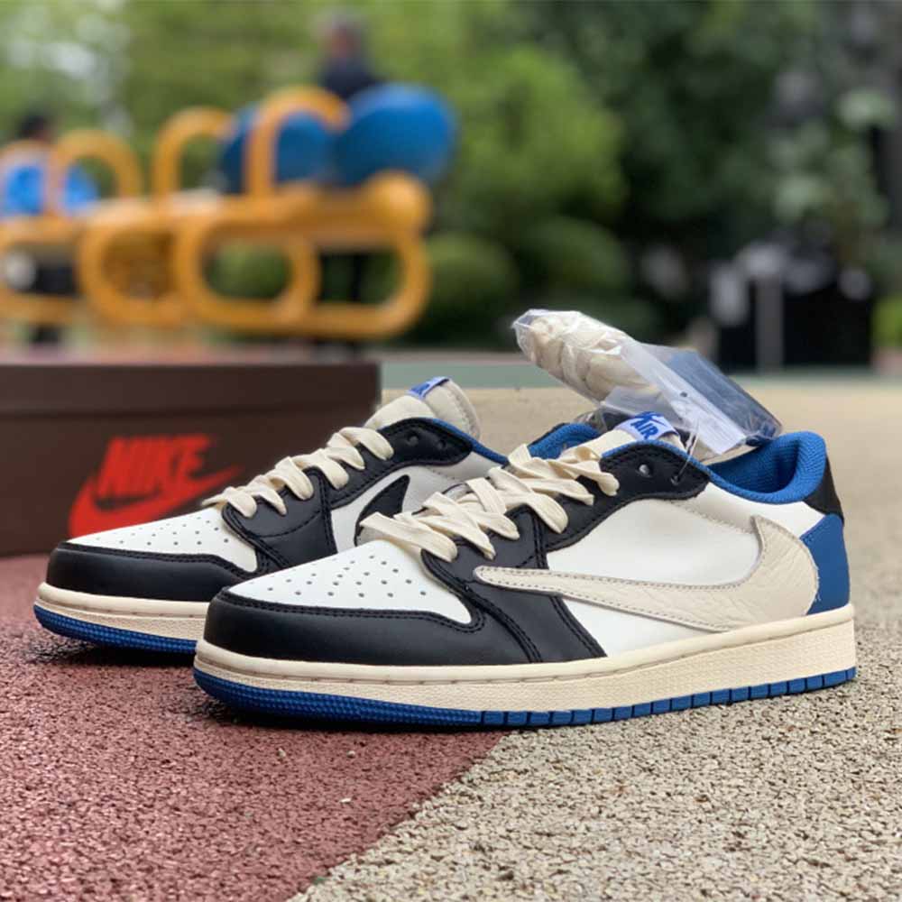 Jordan Travis Scott X Fragment X AJ1 Low OG - 