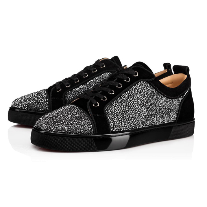 Christian Louboutin FreeLouis Junior Spikes Low Sneaker - DesignerGu
