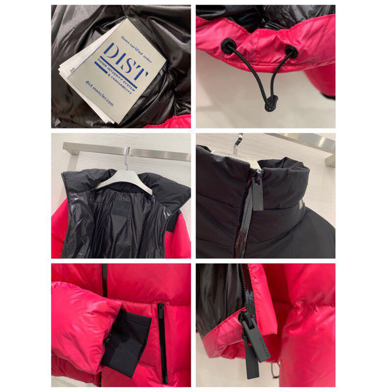 Moncler  Jasione Short Down Jacket In Bubblegum Pink - 