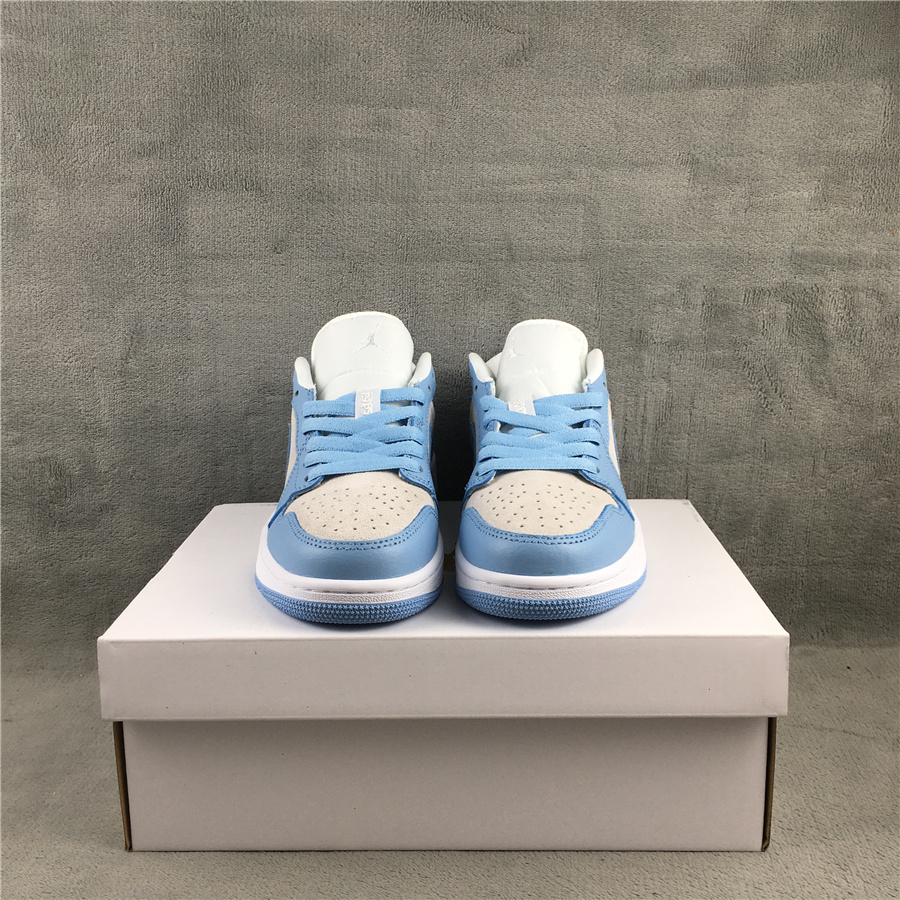 Nike Low Dunk Sneaker In Blue&White - 