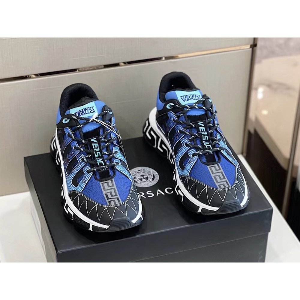 Versace Trigreca Sneakers Blue - 
