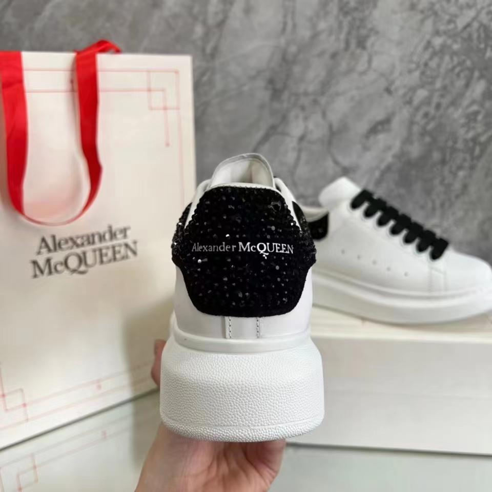 Alexander Mqueen Low-Top Air Platform Leather Sneakers    - 
