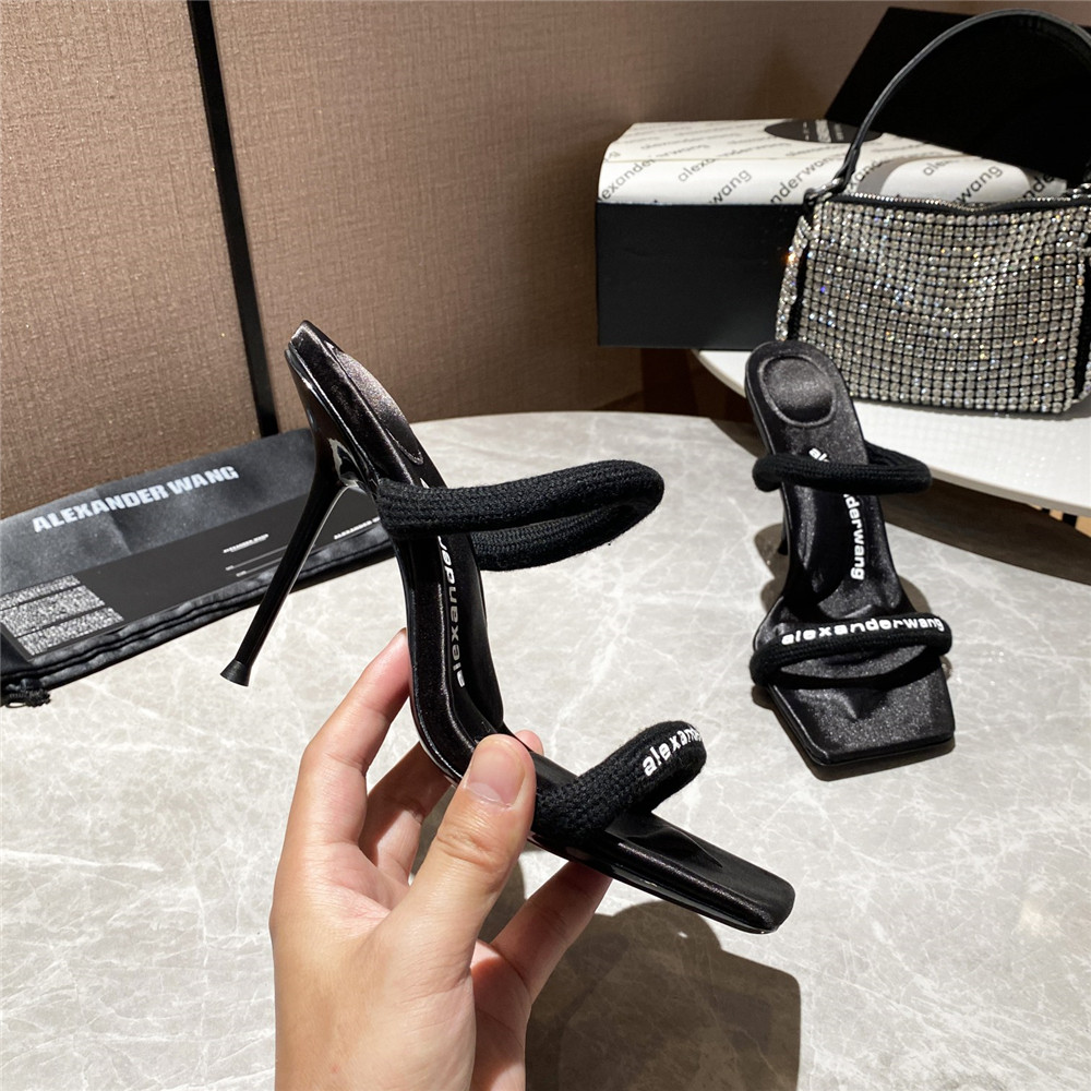 Alexander Wang Women Heels In Black(10Cm Heel) - 
