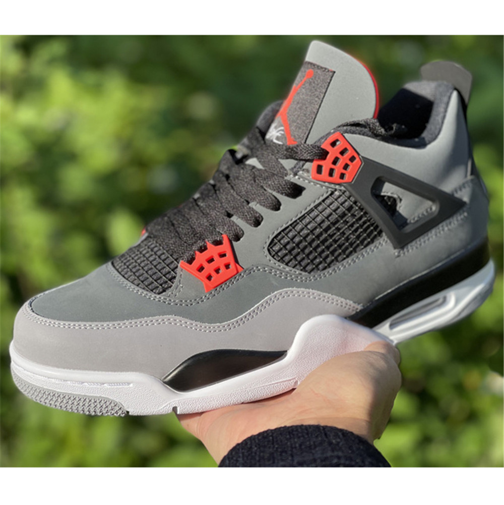 Jordan AJ4 'Infrared' Sneaker - DesignerGu