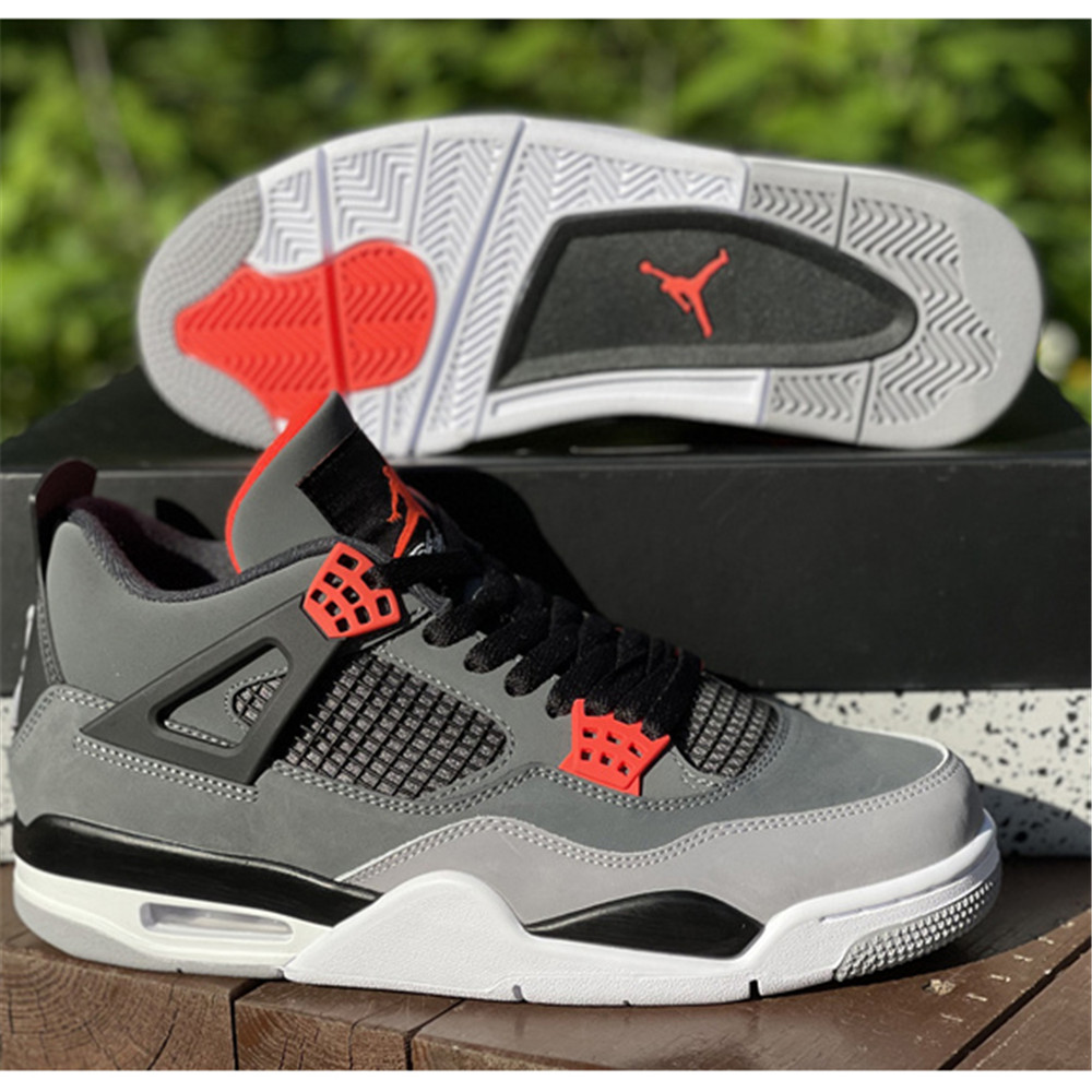 Jordan AJ4 'Infrared' Sneaker - DesignerGu