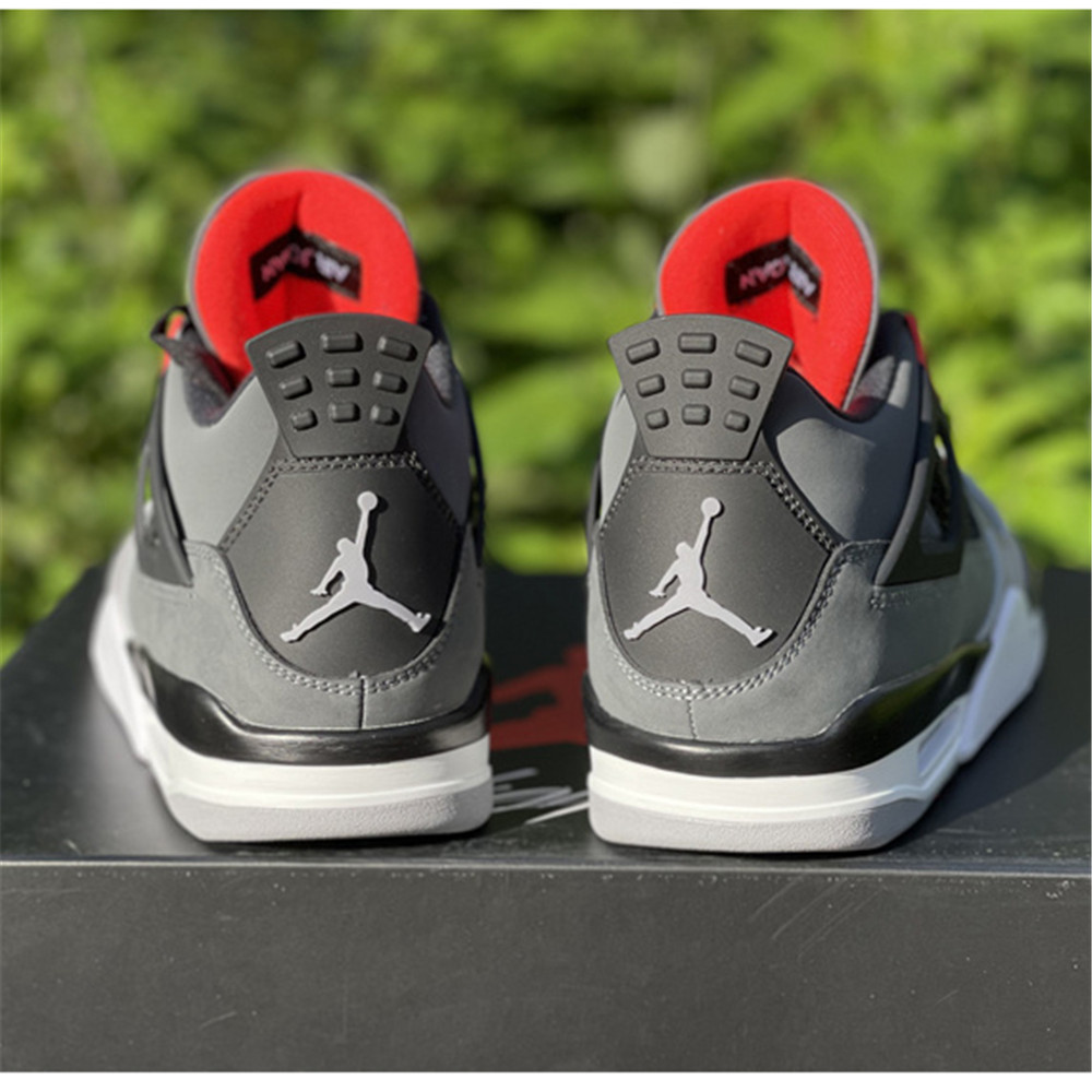 Jordan AJ4 'Infrared' Sneaker - DesignerGu