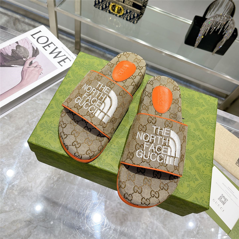Gucci Men's The North Face x Gucci GG Slide - 