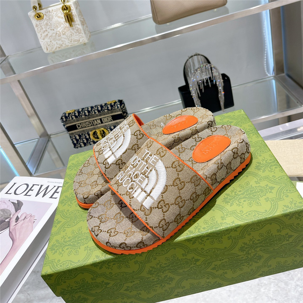 Gucci Men's The North Face x Gucci GG Slide - 