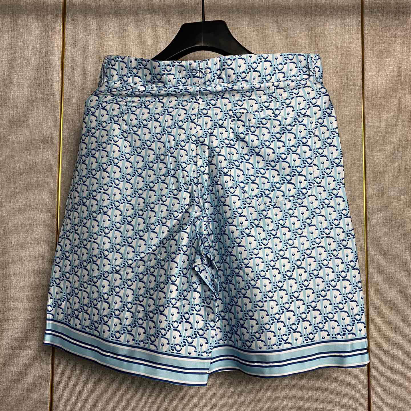 Dior Oblique Pixel Short-Sleeved Shirt And Shorts - DesignerGu