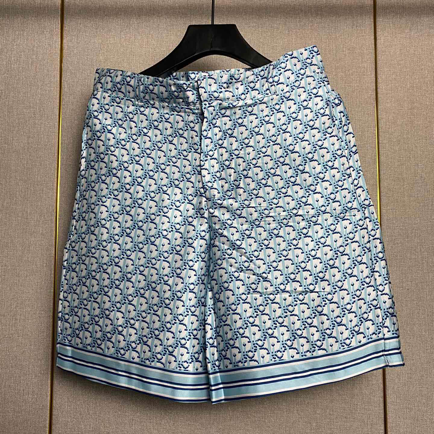 Dior Oblique Pixel Short-Sleeved Shirt And Shorts - DesignerGu