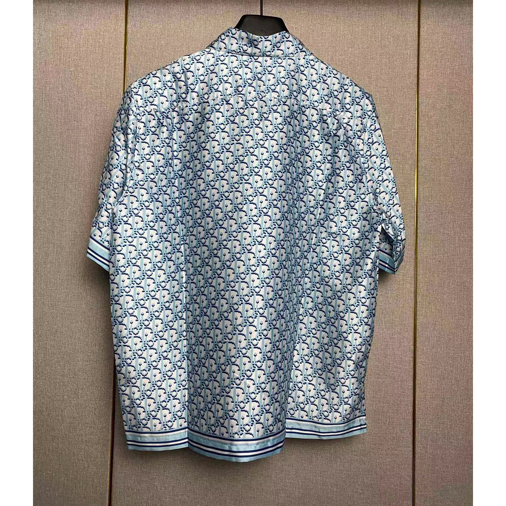 Dior Oblique Pixel Short-Sleeved Shirt And Shorts - DesignerGu
