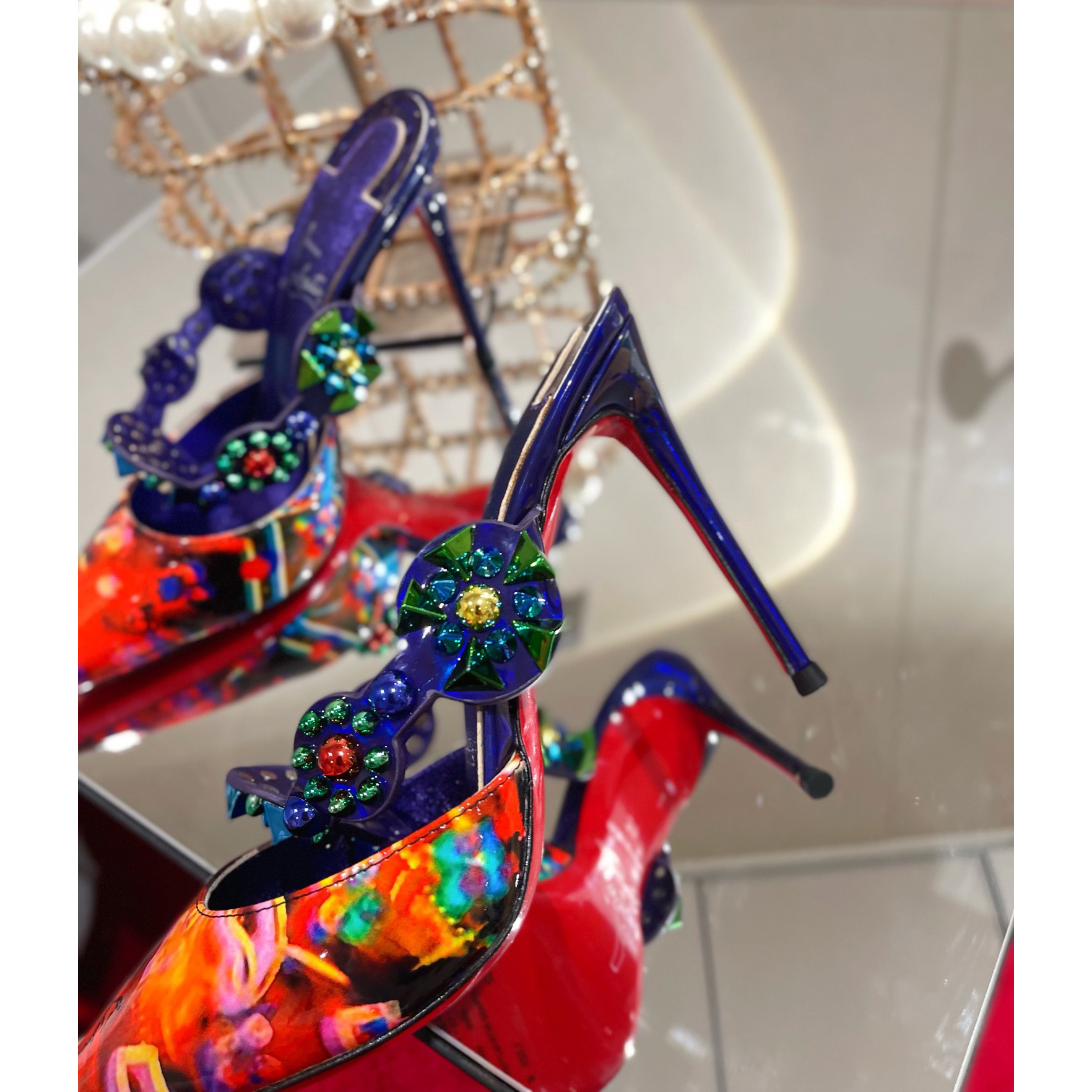 Christian Louboutin Miss Goldora Mules - 