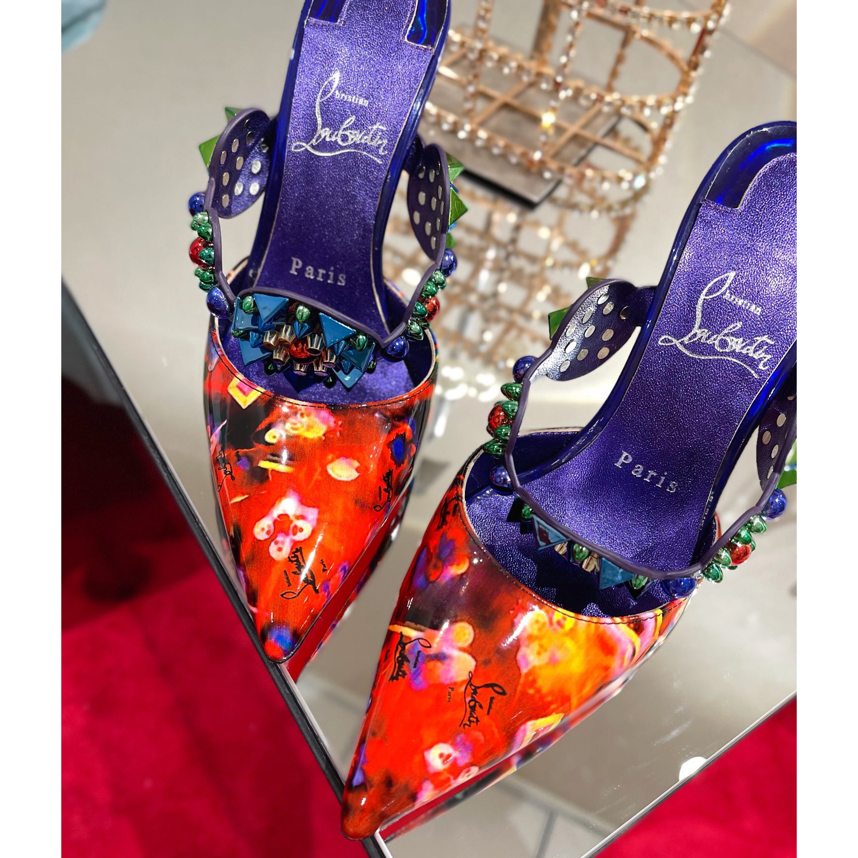 Christian Louboutin Miss Goldora Mules - 