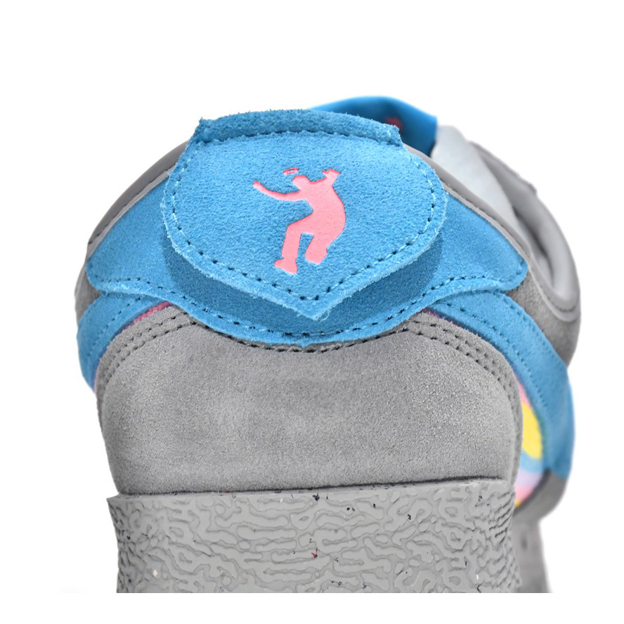  Union LA x Nike Cortez Blue Pink Yellow Grey Sneaker   DR1413-002 - DesignerGu