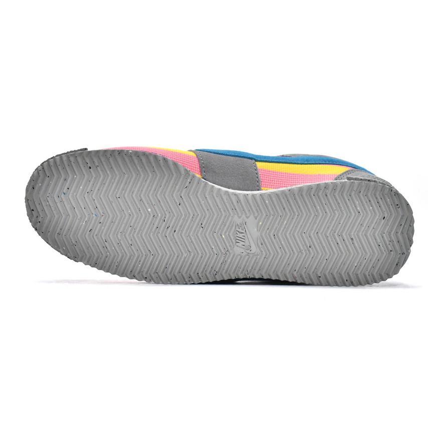  Union LA x Nike Cortez Blue Pink Yellow Grey Sneaker   DR1413-002 - DesignerGu