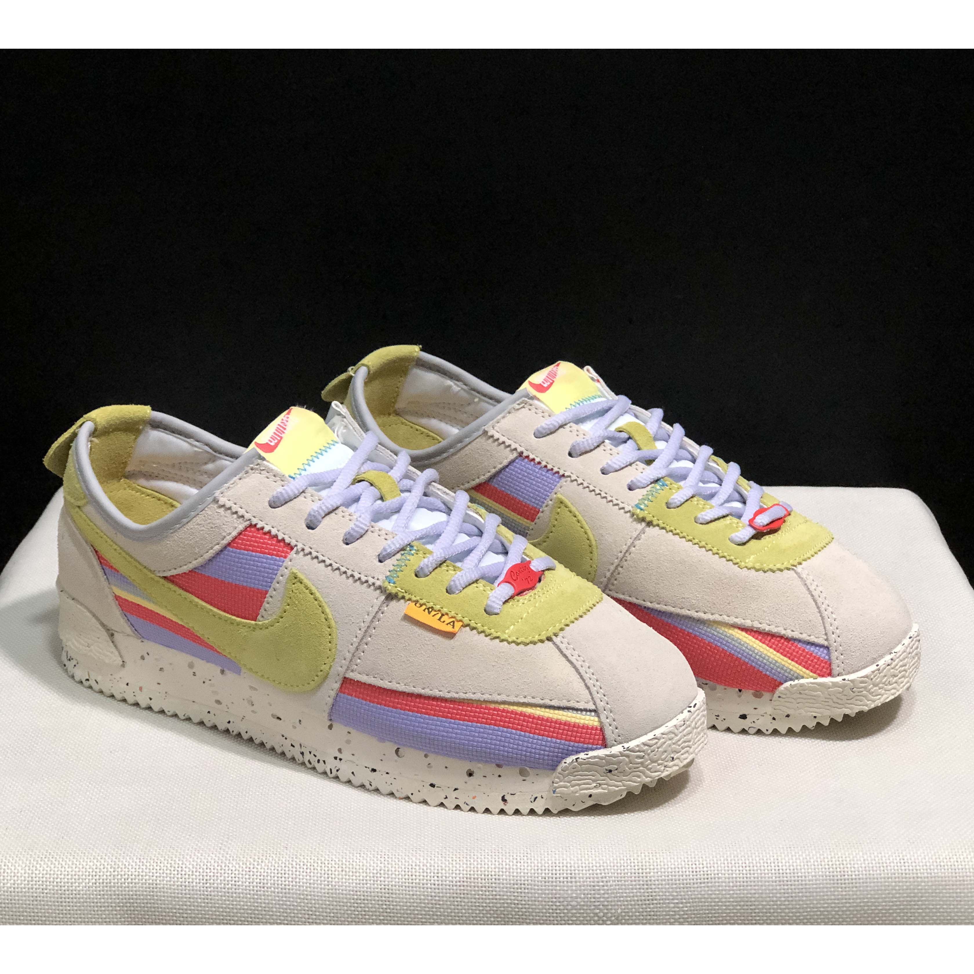 Union LA x Nike Cortez SP “Lemon Frost” Sneaker   - DesignerGu