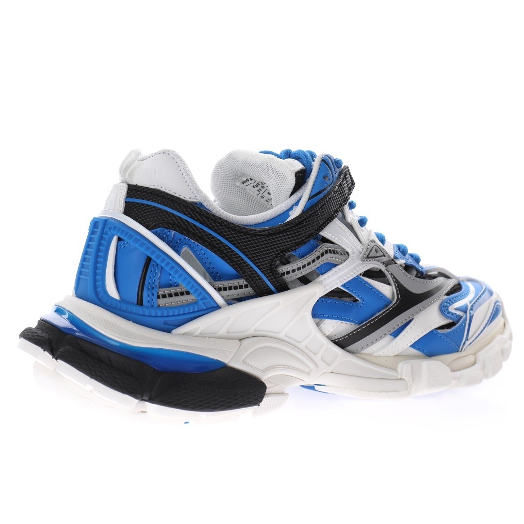 Balenciaga Track 2.0 Blue White Sneaker - 