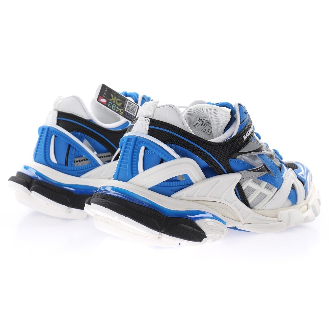 Balenciaga Track 2.0 Blue White Sneaker - 