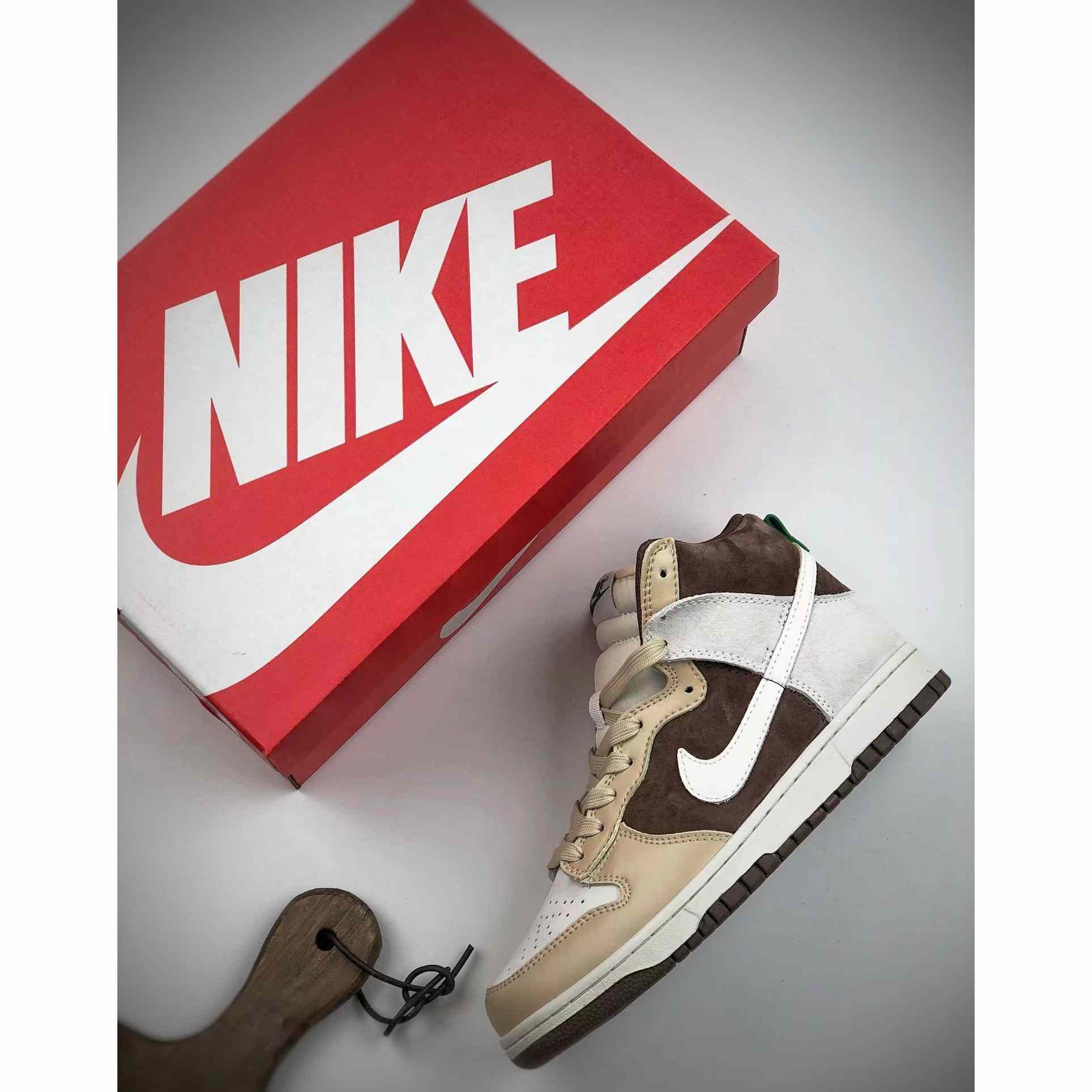 Nike Dunk High "Light Chocolate"Sneakers       DH5348-100 - 