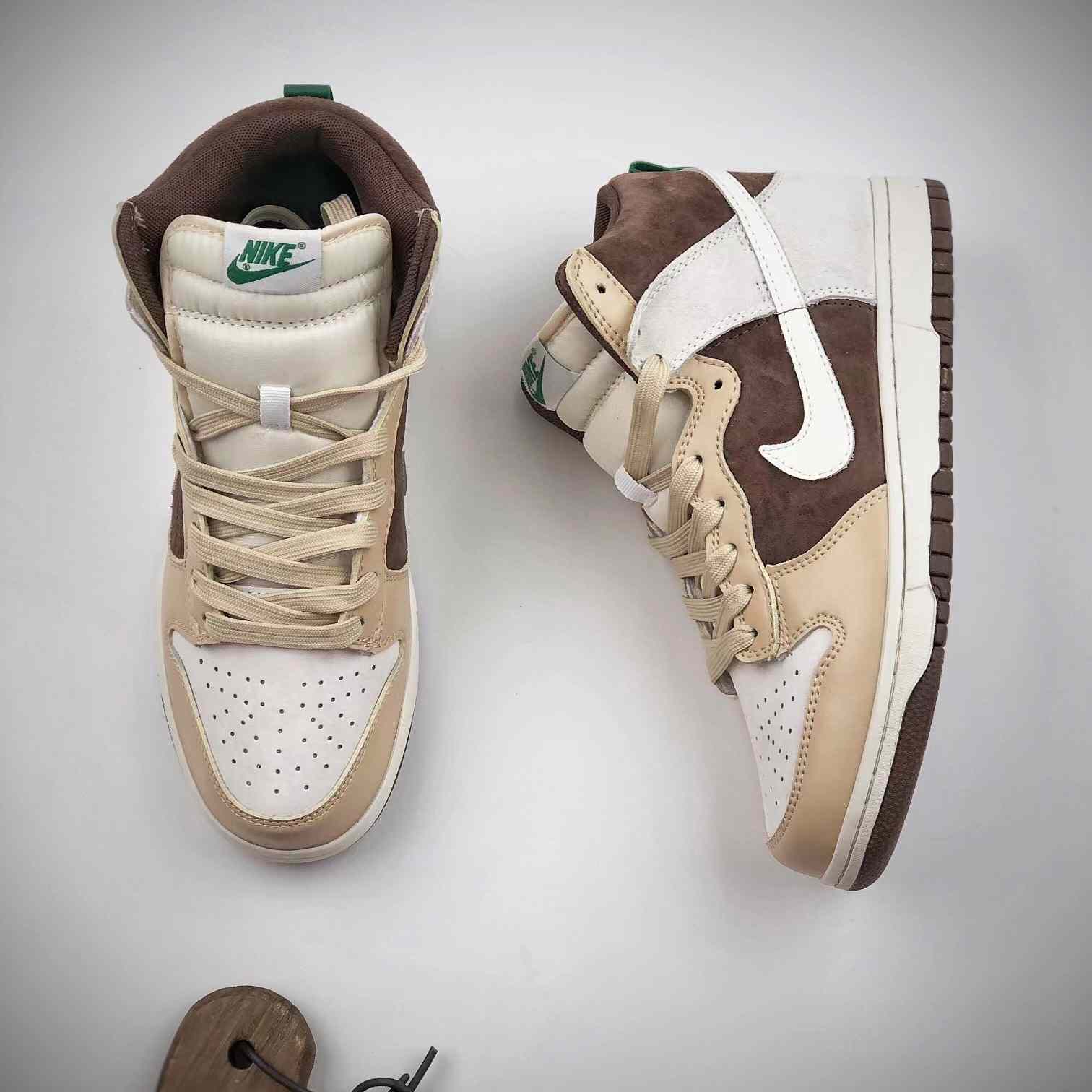 Nike Dunk High "Light Chocolate"Sneakers       DH5348-100 - 