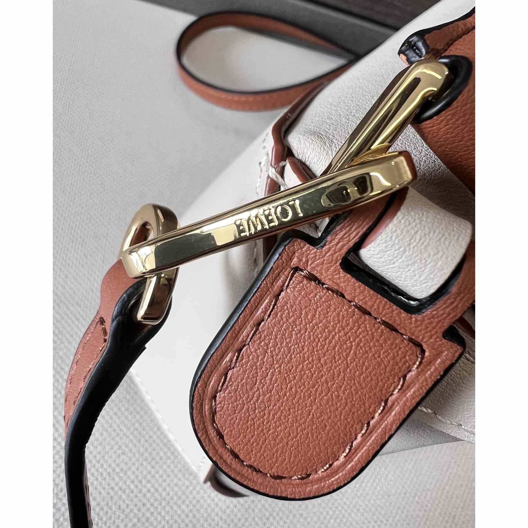 Loewe Mini Puzzle Edge In Nappa Calfskin - 