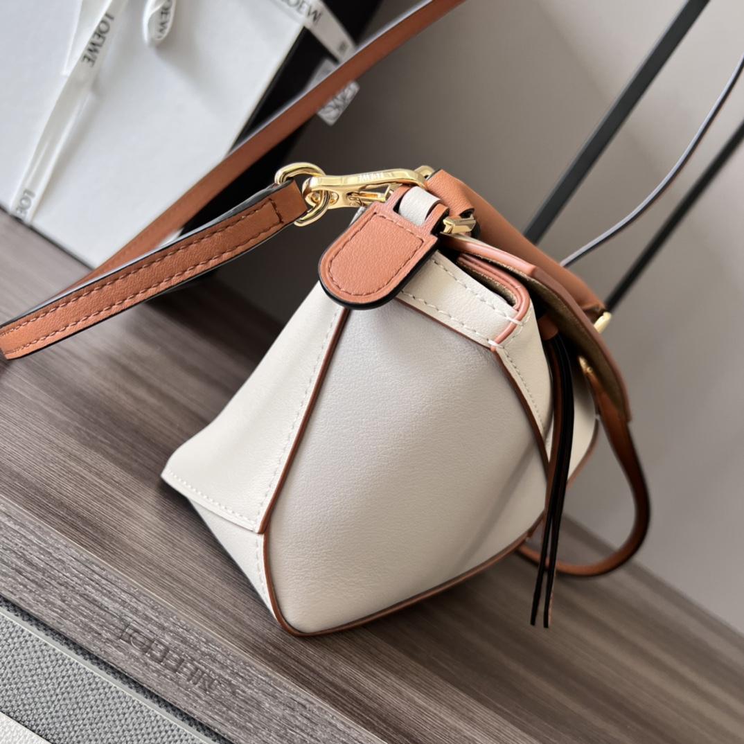 Loewe Mini Puzzle Edge In Nappa Calfskin - 