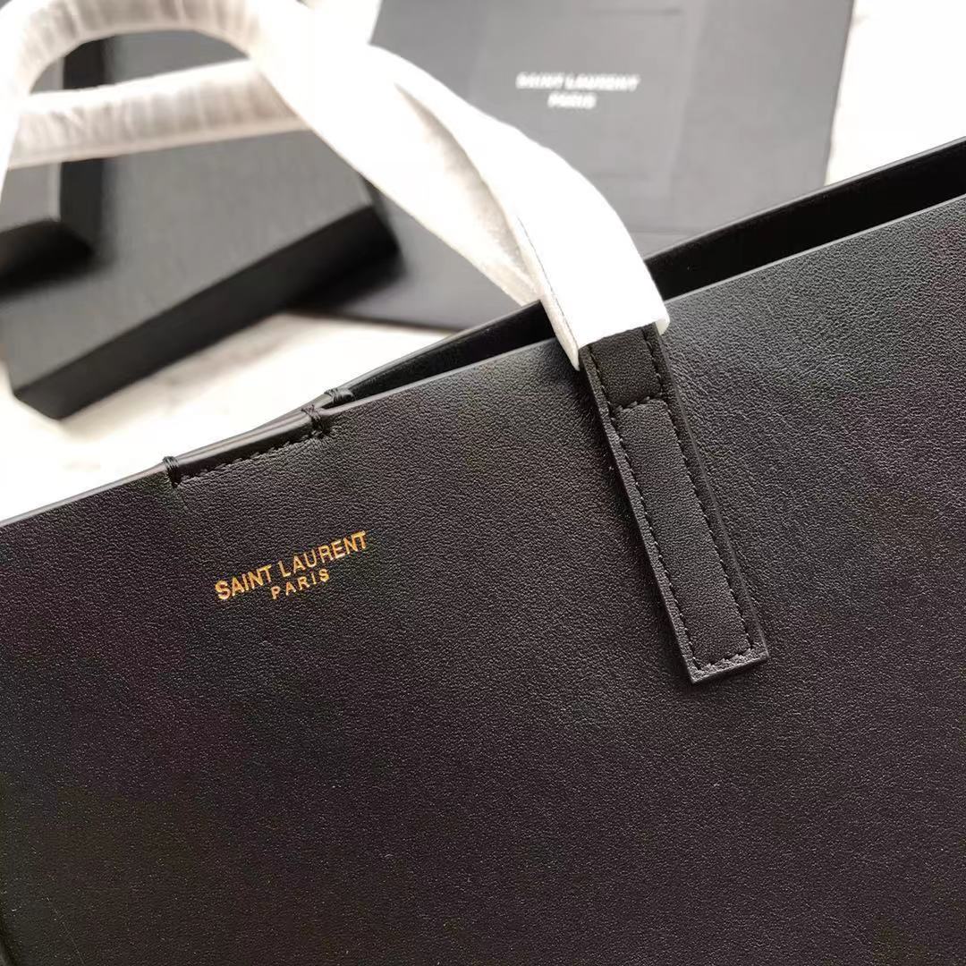 Saint Laurent Shopping Saint Laurent E/W In Supple Leather  - 