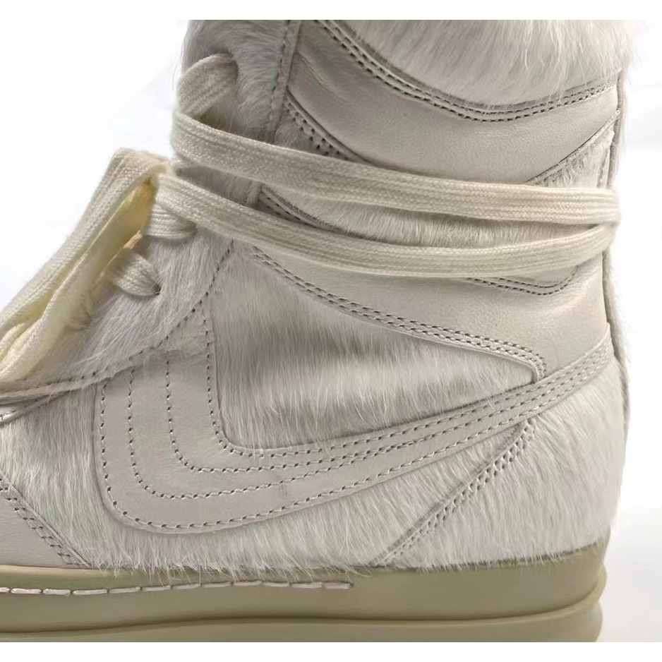 Rick Owens Dunks High-Top Sneakers - 