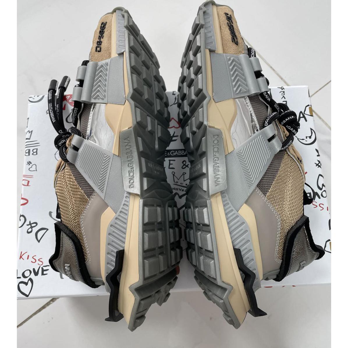 Dolce & Gabbana Mixed-materials Space Sneakers - 