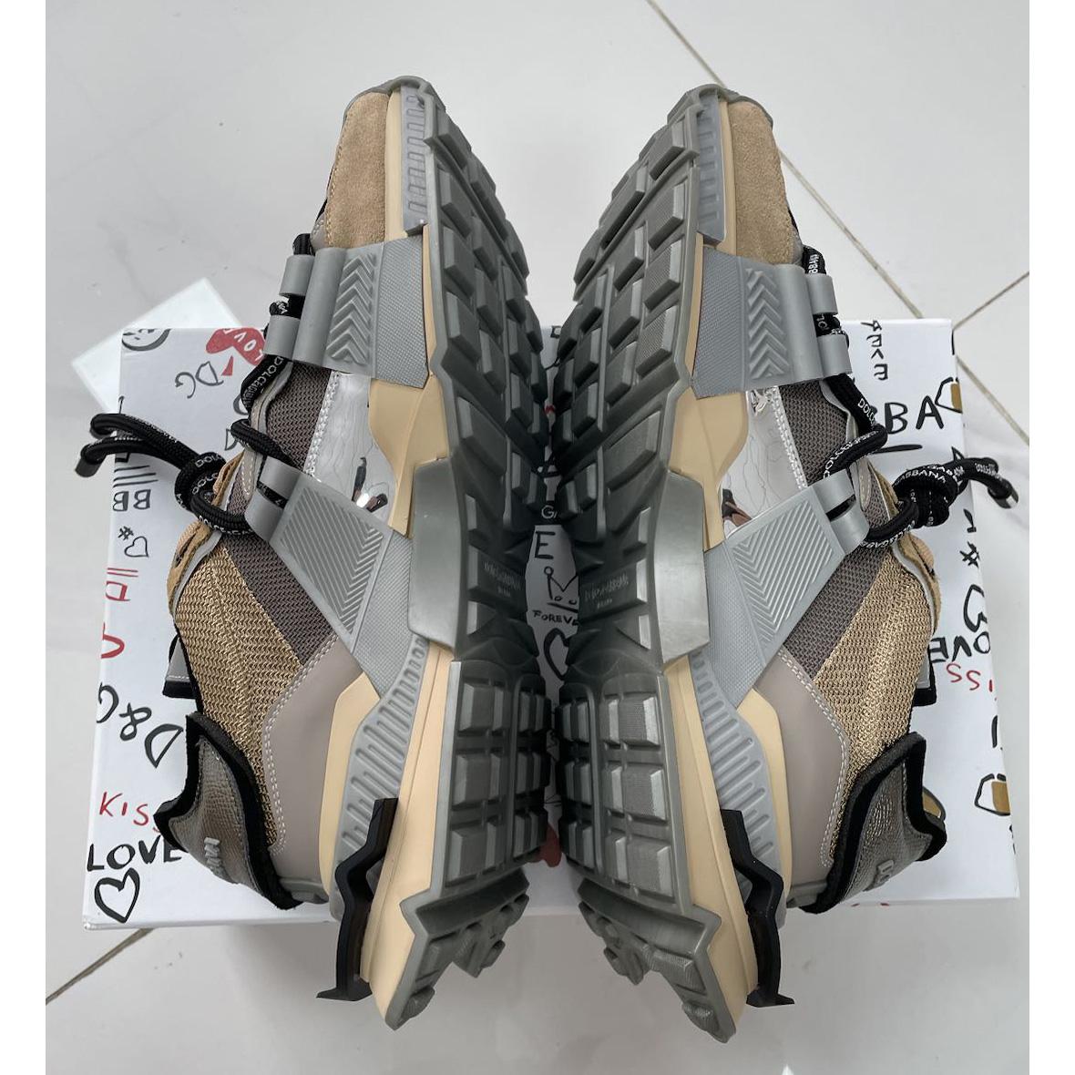 Dolce & Gabbana Mixed-materials Space Sneakers - 
