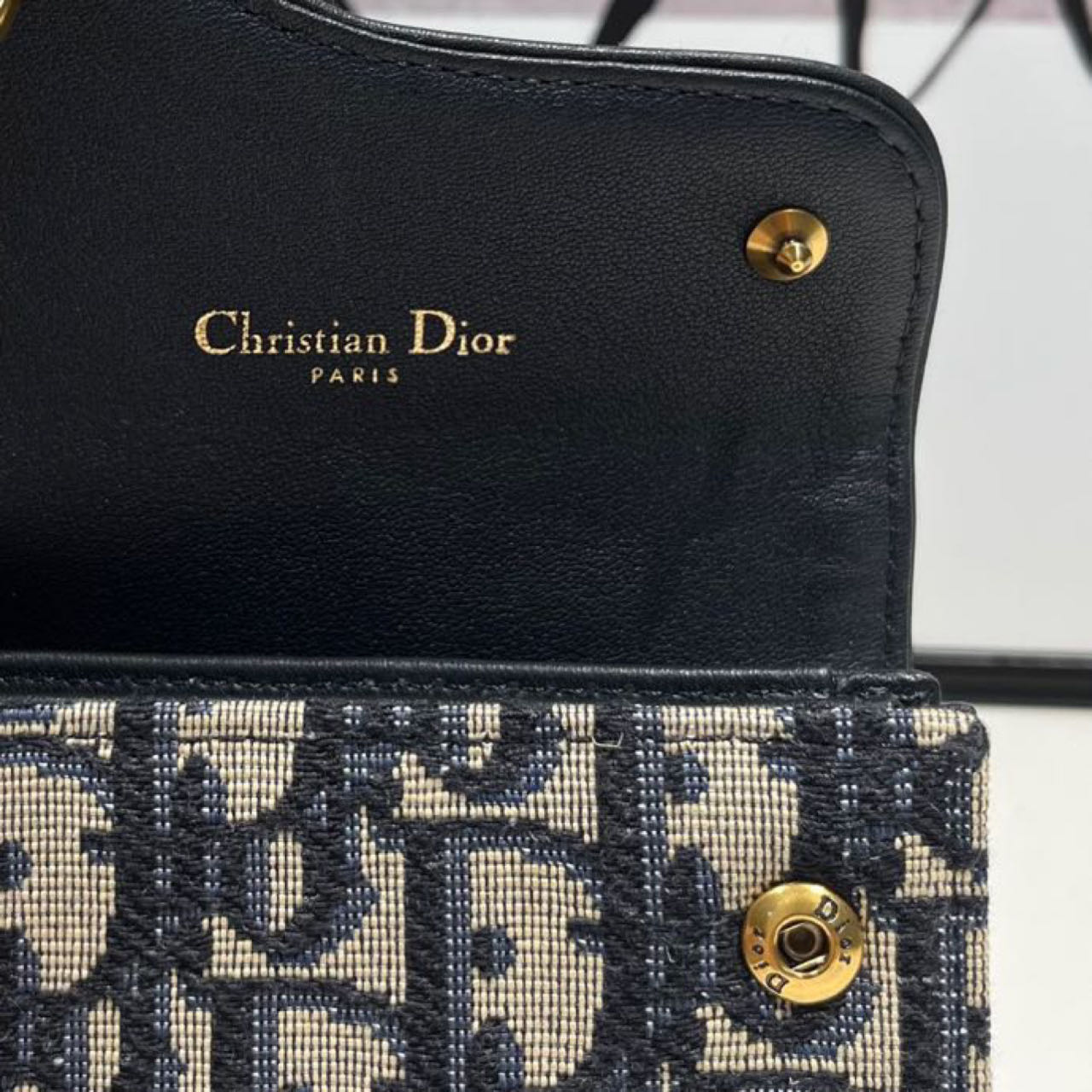 Dior  Saddle Lotus Wallet - 